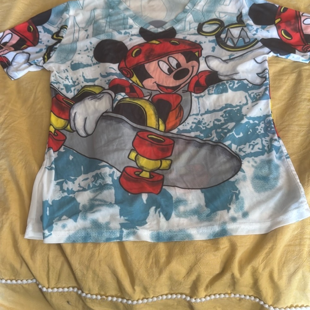 Mickey mouse transparente shirt disney